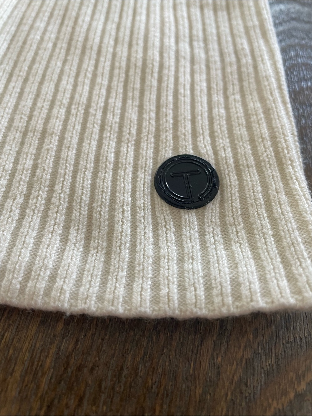 T by Talbots Sweater Ski Turtleneck Cream with Black and Pink Womens XS⛷️ NWOT - Picture 4 of 6